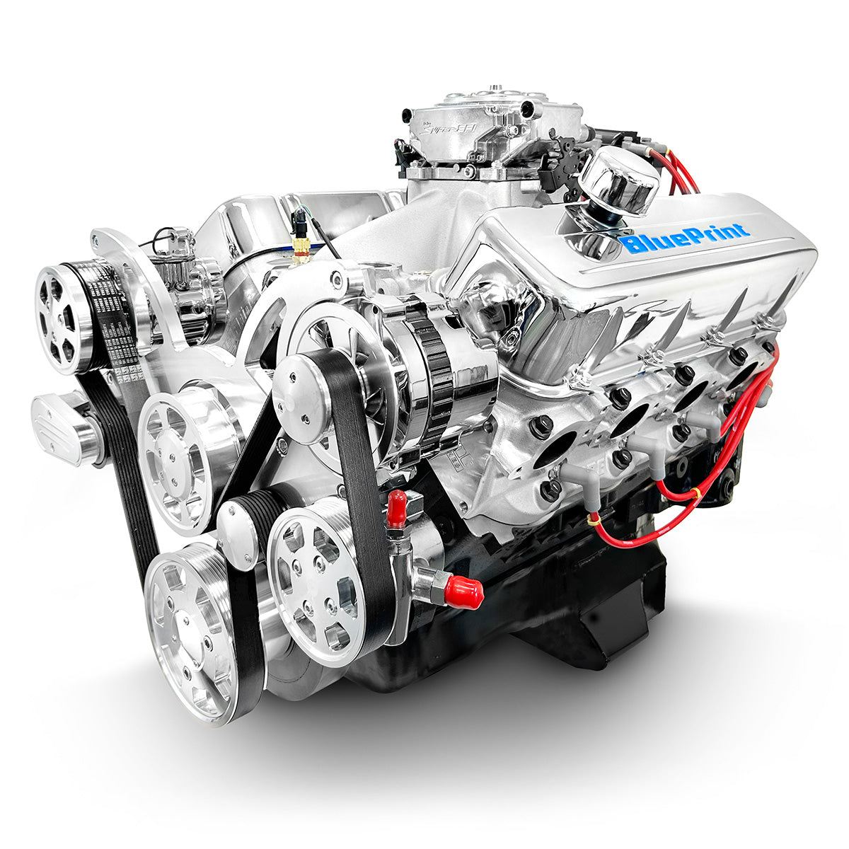 New BluePrint Big Block GM 454 c.i. Crate Engine - dressed longblock w/ carb - BP454CTFK